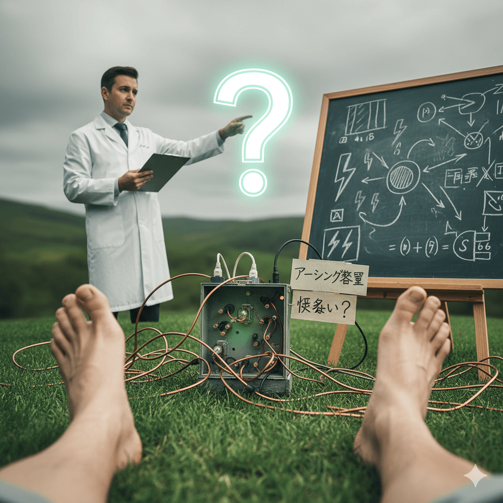 アーシングは怪しい？科学的根拠と安全な始め方を解説