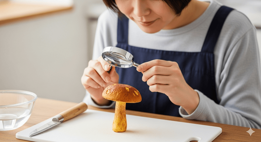 きのこの虫は食べても大丈夫か解説