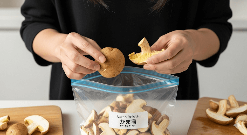 下処理後は冷凍保存が便利