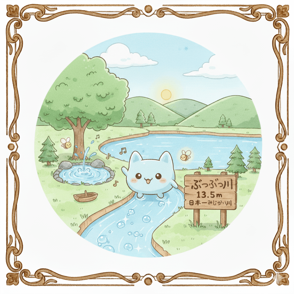 日本で一番短い川は和歌山県にある