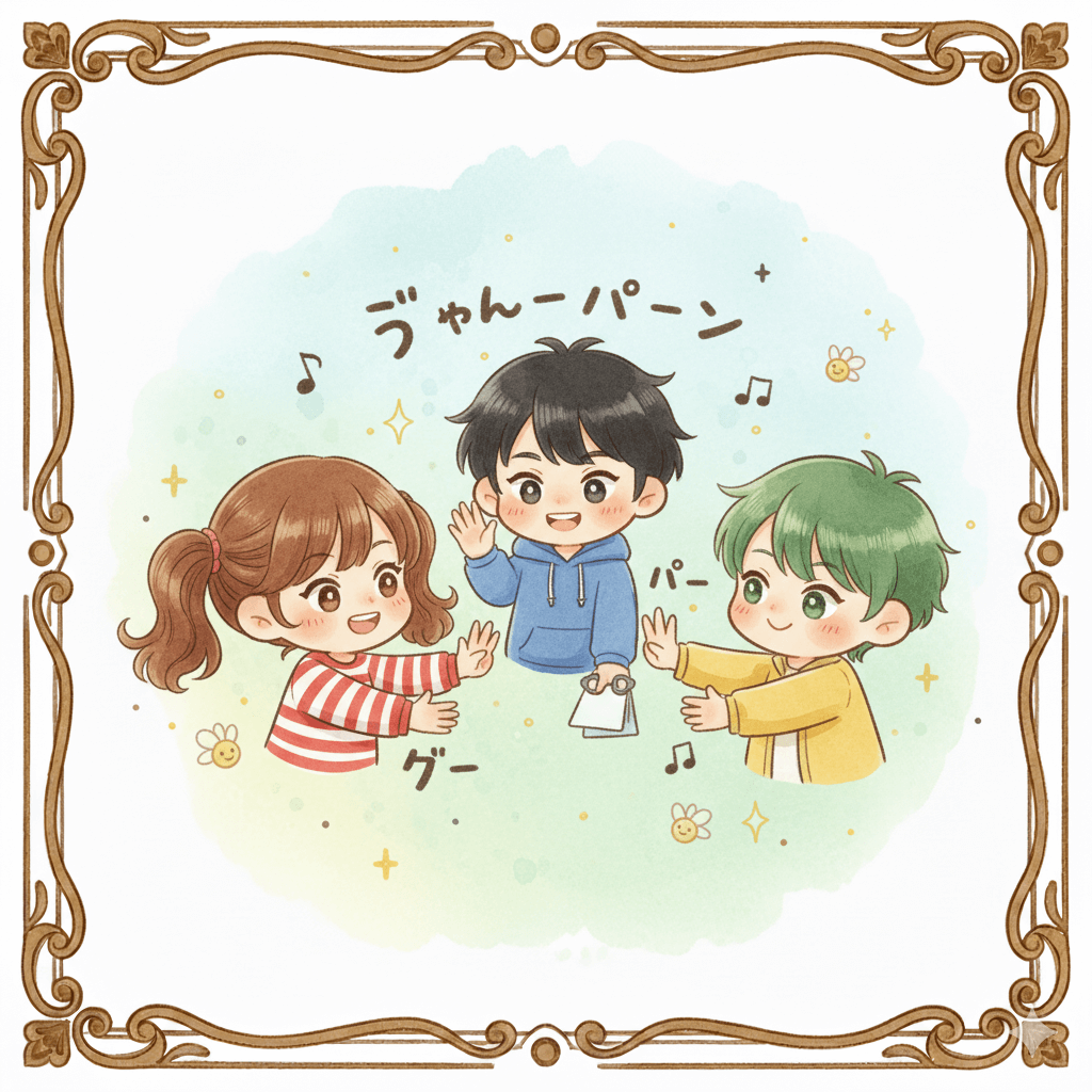 サザエさんのじゃんけんの秘密