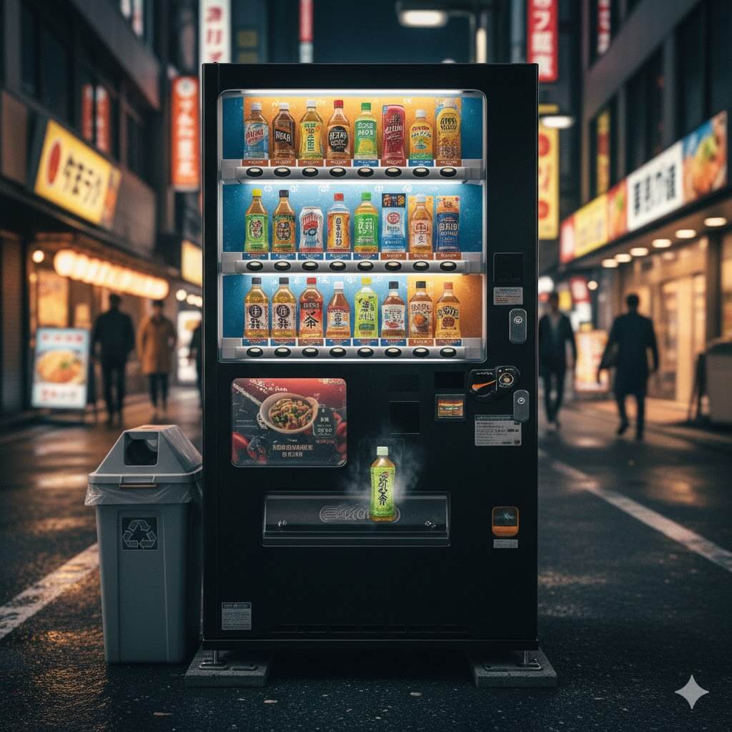 自動販売機の普及率、実は日本は世界一じゃなかった！意外なランキング