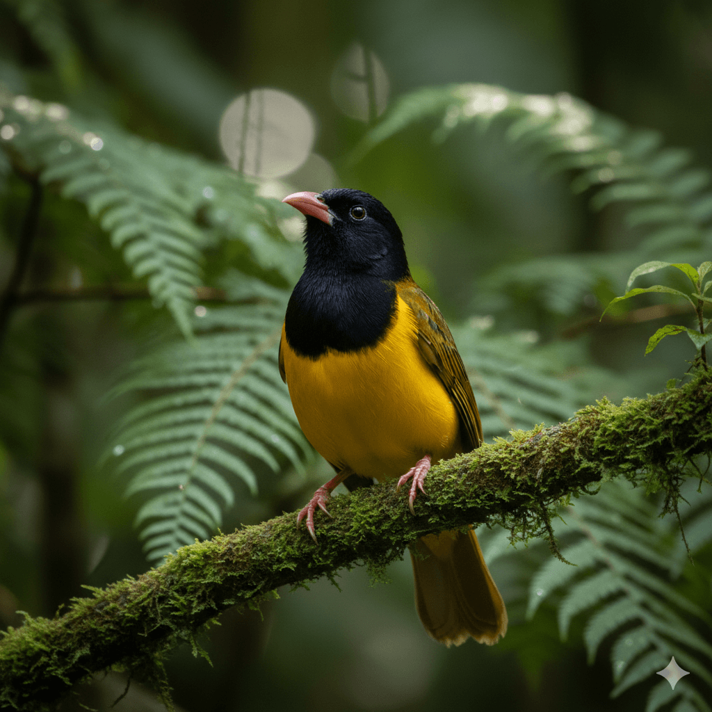毒を持つ鳥ズグロモリモズ　羽一枚で人の致死量